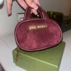 Steve Madden Maroon mini bag